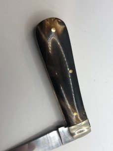 A Wright &Sons lams foot knife horn A Wright &Sons lams foot knife horn