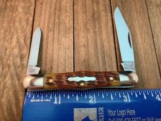 Great Eastern Cutlery Tidioute Pattern 33 Antique Autumn Jigged Bone Great Eastern Cutlery Tidioute Pattern 33 Antique Autumn Jigged Bone