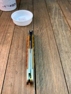 Great Eastern Cutlery Tidioute Pattern 33 Antique Autumn Jigged Bone Great Eastern Cutlery Tidioute Pattern 33 Antique Autumn Jigged Bone