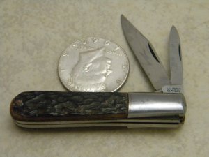 Schmidt & Ziegler German Bull Solingen Germany 550 Bone Baby Barlow Knife
