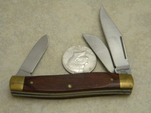 Craftsman USA 95235 Wood Stockman Knife