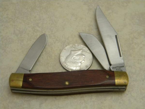 Craftsman USA 95235 Wood Stockman Knife Craftsman USA 95235 Wood Stockman Knife