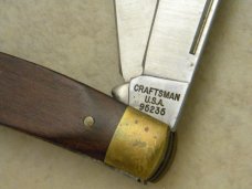 Craftsman USA 95235 Wood Stockman Knife Craftsman USA 95235 Wood Stockman Knife
