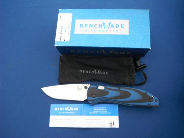 Discontinued Benchmade USA Model #665 APB Spring Assist Stainless Steel 154cm. Box & Paperwork Discontinued Benchmade USA Model #665 APB Spring Assist Stainless Steel 154cm. Box & Paperwork