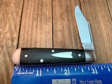 Great Eastern Cutlery Boy’s Knife 14 Black Canvas Micarta SFO for Grand Prairie Knives Great Eastern Cutlery Boy’s Knife 14 Black Canvas Micarta SFO for Grand Prairie Knives