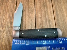 Great Eastern Cutlery Boy’s Knife 14 Black Canvas Micarta SFO for Grand Prairie Knives Great Eastern Cutlery Boy’s Knife 14 Black Canvas Micarta SFO for Grand Prairie Knives
