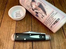 Great Eastern Cutlery Boy’s Knife 14 Black Canvas Micarta SFO for Grand Prairie Knives Great Eastern Cutlery Boy’s Knife 14 Black Canvas Micarta SFO for Grand Prairie Knives