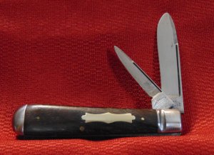 VINTAGE EXC. USED CONDITION OLD THE HATCH CUTLERY CO. BRIDGEPORT CT. BIG JACK 1885/1899
