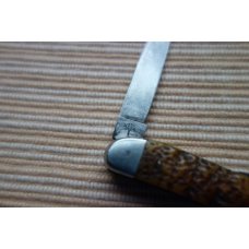 H BOKER & CO'S GERMANY PICK BONE SERPENTINE PEN ca. 1869-1914 H BOKER & CO'S GERMANY PICK BONE SERPENTINE PEN ca. 1869-1914