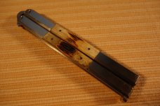 PARKER CUTLERY COMPANY JIGGED BONE "GYPSY" BUTTERFLY KNIFE PARKER CUTLERY COMPANY JIGGED BONE "GYPSY" BUTTERFLY KNIFE