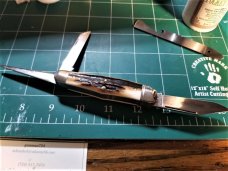 TIDIOUTE GEC SAMBAR STAG STOCKYARD WHITTLER #291319 3 BLADE NICE!! GREAT EASTERN NIT TIDIOUTE GEC SAMBAR STAG STOCKYARD WHITTLER #291319 3 BLADE NICE!! GREAT EASTERN NIT