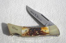 CASE XX USA PRIME STAG 5159L SS LOCKBACK KNIFE 2011 W/ORIGINAL BOX, LEATHER SHEATH, PAPERS - MINT