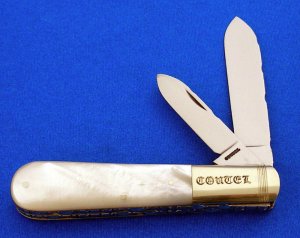 COUTEL SHEFFIELD ENGLAND Custom Graham Clayton Mother Of Pearl 2 Blade BARLOW House of Coutel Knife