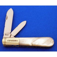 COUTEL SHEFFIELD ENGLAND Custom Graham Clayton Mother Of Pearl 2 Blade BARLOW House of Coutel Knife COUTEL SHEFFIELD ENGLAND Custom Graham Clayton Mother Of Pearl 2 Blade BARLOW House of Coutel Knife