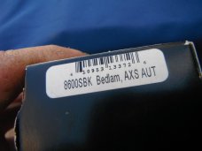  Discontinued Benchmade Bedlam Automatic Axis Knife 8600SBK.  Original Box & Paperwork!!!