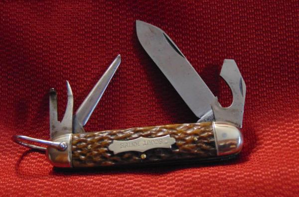 VINTAGE EXC. USED CONDITION E. WIEDEN & CO. GERMANY SCOUT KNIFE VINTAGE EXC. USED CONDITION E. WIEDEN & CO. GERMANY SCOUT KNIFE