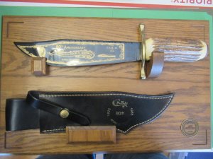 Case XX 1985 Stag  Bowie 80th Anniversary Knife 