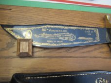 Case XX 1985 Stag Bowie 80th Anniversary Knife Case XX 1985 Stag Bowie 80th Anniversary Knife