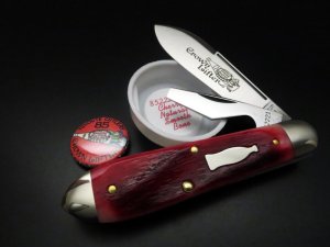 Great Eastern Cutlery #85 Crown Lifter Cherry Natural Smooth Bone GEC 852221CL