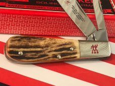 Zwilling J A Henckels 2 Blade "Hand Forged" Barlow (HK-16-S) with Premium Stag Handles -NOS Zwilling J A Henckels 2 Blade "Hand Forged" Barlow (HK-16-S) with Premium Stag Handles -NOS