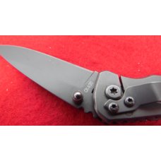 SMITH WESSON SKELETON ALUMINUM FRAME DROP POINT LINER LOCK CK 400 WITH POCKET CLIP 