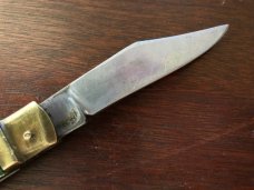 Vintage Japanese Lever Lock with Bail, Marked Stainless Steel on Blade, Matador and Dragon Handle Vintage Japanese Lever Lock with Bail, Marked Stainless Steel on Blade, Matador and Dragon Handle