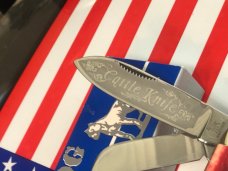 Bulldog Brand 1999 Cattle Knife with Nice Smooth Red Bone Handles -NOS & NM/Minty Bulldog Brand 1999 Cattle Knife with Nice Smooth Red Bone Handles -NOS & NM/Minty