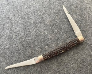 STAINLESS CUTLERY CO. NEW YORK CITY   -  MUSKRAT KNIFE
