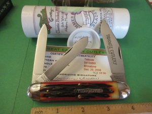 Great Eastern Tidioute Brimstone Whittler 1 of 50 Pattern # 541308 