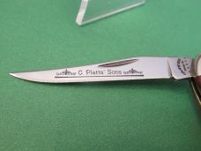 Case C Platts & Son Red Bone Tiny Texas Toothpick  Pattern # 610096 SS
