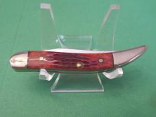 Case C Platts & Son Red Bone Tiny Texas Toothpick  Pattern # 610096 SS
