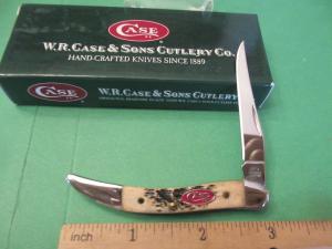 Case XX 2007 Red Shield Tiny Texas  Toothpick Pattern # 610096 SS