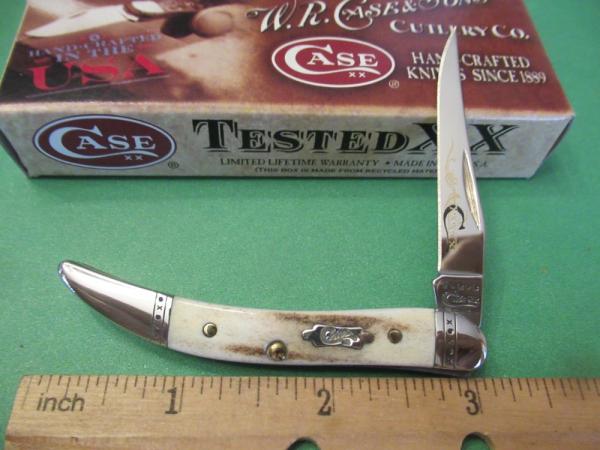 Case XX 2010 Stag Tiny Texas Toothpick Pattern # 510096 SS