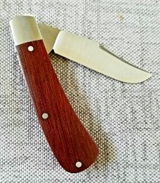 Mitchell Custom Lanny's Clip Knife,slip, Westy Wood Micarta,Cpm-154, 3.5" closed,filework Mitchell Custom Lanny's Clip Knife,slip, Westy Wood Micarta,Cpm-154, 3.5" closed,filework
