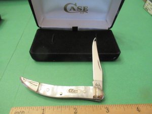 Case XX 2006 Pearl Tiny Texas Toothpick Pattern # 810096 SS 