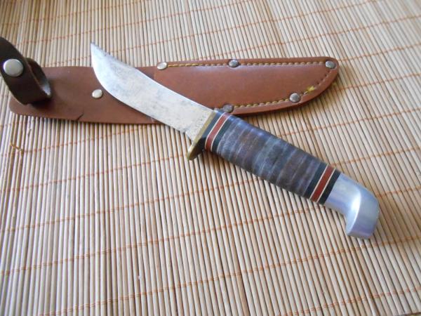 Western USA L66-L Fixed Blade Knife with sheath Western USA L66-L Fixed Blade Knife with sheath