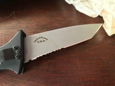 Smith & Wesson 1250 Chisel Ground Tanto, Etched on Blade "U.S. Army Issue", USA Made Automatic Knife Smith & Wesson 1250 Chisel Ground Tanto, Etched on Blade "U.S. Army Issue", USA Made Automatic Knife
