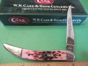 Case XX 2005 Scrolled Bolster Tiny Texas Toothpick out of Mint Set Pattern # 610096 SS 
