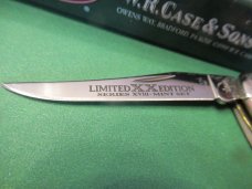 Case XX 2005 Scrolled Bolster Tiny Texas Toothpick out of Mint Set Pattern # 610096 SS Case XX 2005 Scrolled Bolster Tiny Texas Toothpick out of Mint Set Pattern # 610096 SS