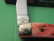 Case XX 2005 Scrolled Bolster Tiny Texas Toothpick out of Mint Set Pattern # 610096 SS 