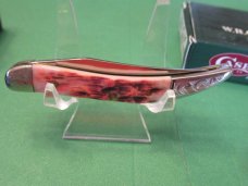 Case XX 2005 Scrolled Bolster Tiny Texas Toothpick out of Mint Set Pattern # 610096 SS Case XX 2005 Scrolled Bolster Tiny Texas Toothpick out of Mint Set Pattern # 610096 SS