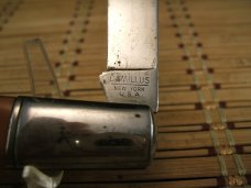 CAMILLUS N.Y. USA MADE VINTAGE GRANDADD #9 VERY LARGE USED BARLOW SINGLE CARBON STEEL POCKET KNIFE CAMILLUS N.Y. USA MADE VINTAGE GRANDADD #9 VERY LARGE USED BARLOW SINGLE CARBON STEEL POCKET KNIFE