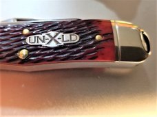 #291319 BLOOD RED JIGGED BONE NORTHFIELD STOCKYARD WHITTLER GEC #291319 BLOOD RED JIGGED BONE NORTHFIELD STOCKYARD WHITTLER GEC
