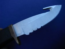 Buck USA PRO-LINE 691 Hunting Knife w/Gut Hook, ZIPPER SKINNING KNIFE WITH SHEATH MADE in USA!!!!