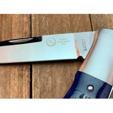 Moki Kronos ANZ-433 Sharpnshinyknives (SSk) Exclusive Lapis Blue Aberdeen Jigged Bone