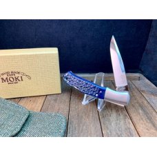 Moki Kronos ANZ-533 Sharpnshinyknives (SSk) Exlcusive Lapis Blue Aberdeen Jigged Bone Moki Kronos ANZ-533 Sharpnshinyknives (SSk) Exlcusive Lapis Blue Aberdeen Jigged Bone