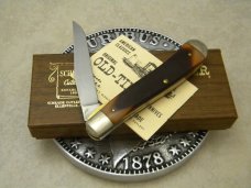 Schrade USA 194OT Delrin Gunstock Trapper Linerlock Knife NIB Schrade USA 194OT Delrin Gunstock Trapper Linerlock Knife NIB