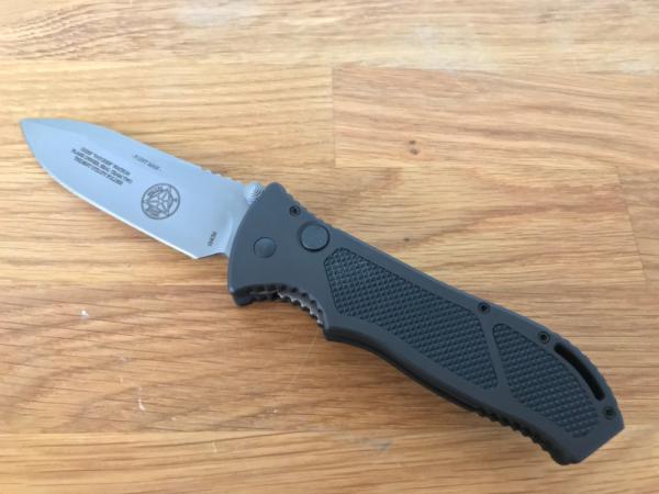 Masters Of Defense (MOD) Watson Trident Automatic, Plain Edge, Liner Lock Knife