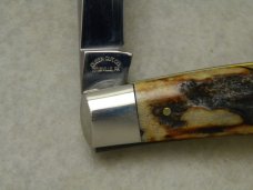 Schatt & Morgan Titusville PA. 2005 Stag 032127 Yankee Muskrat Knife in Box
