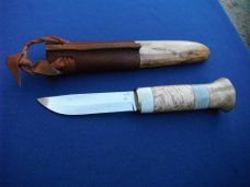 Beautiful Karesuando knives  Puukko/Sami Hunting Knife With Original Sheath. Made in Sweden!!!